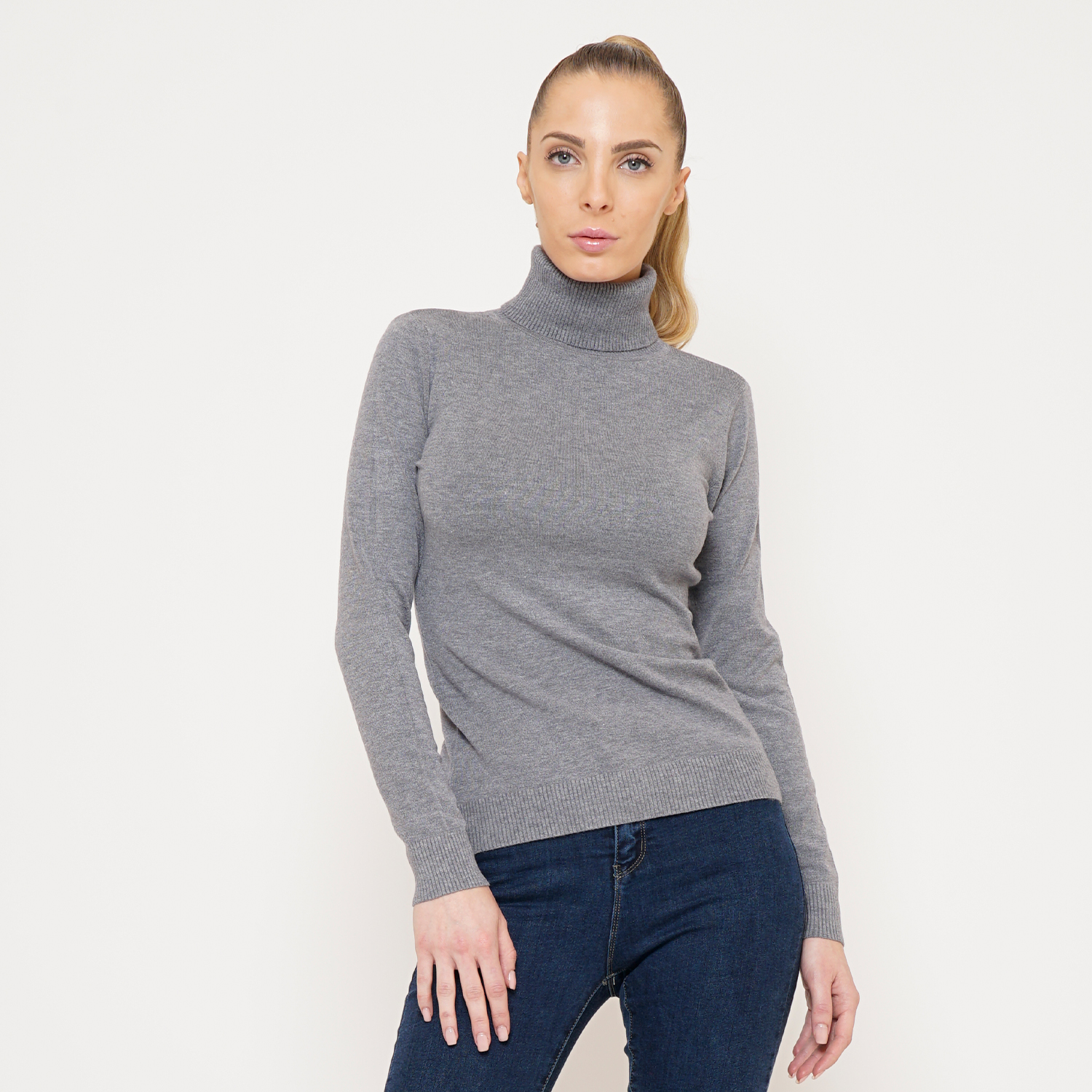 TURTLENECK KNITTED TOP